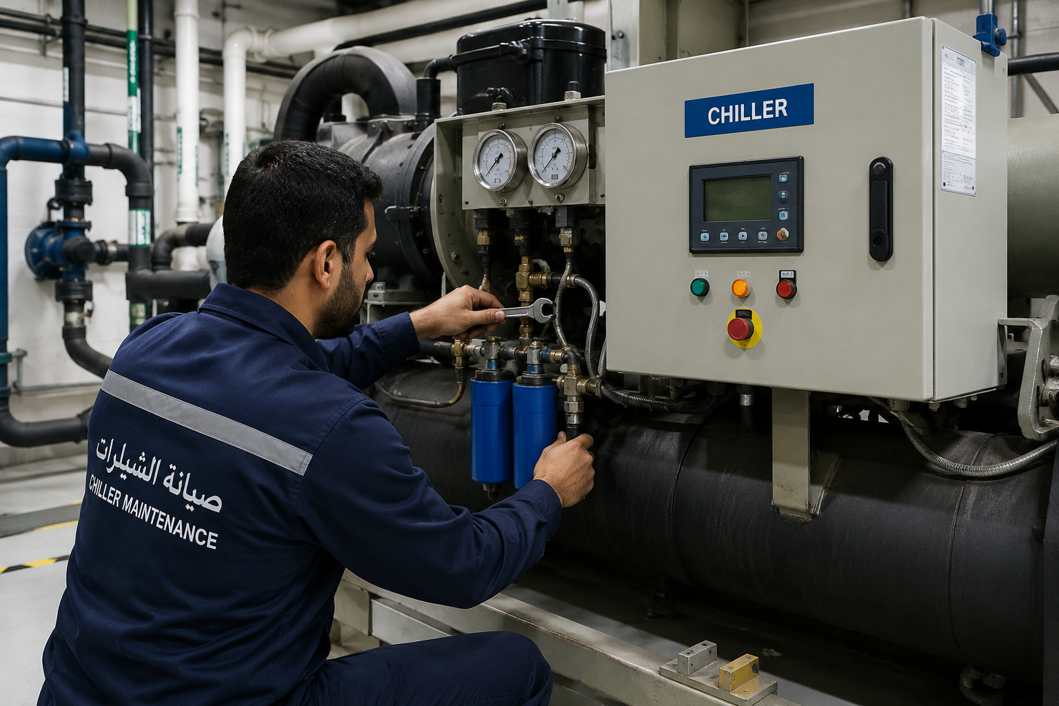 صيانة الشيلرات في الرياض - Chiller Maintenance