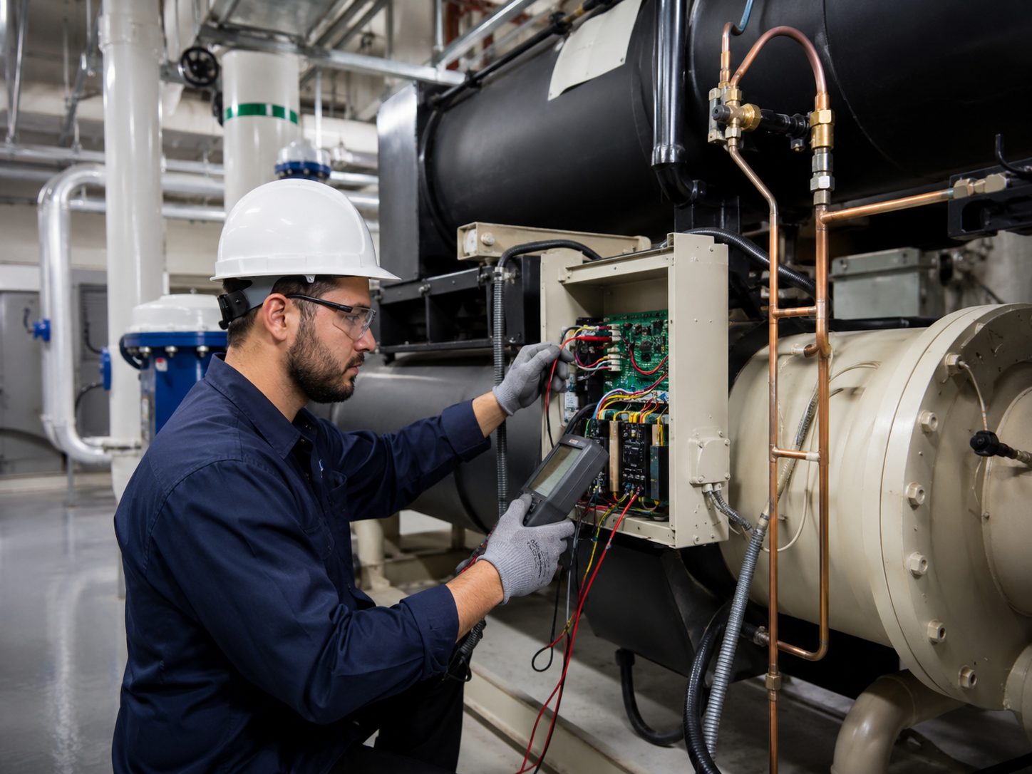 إصلاح الشيلرات في الرياض - Water Chiller Repair