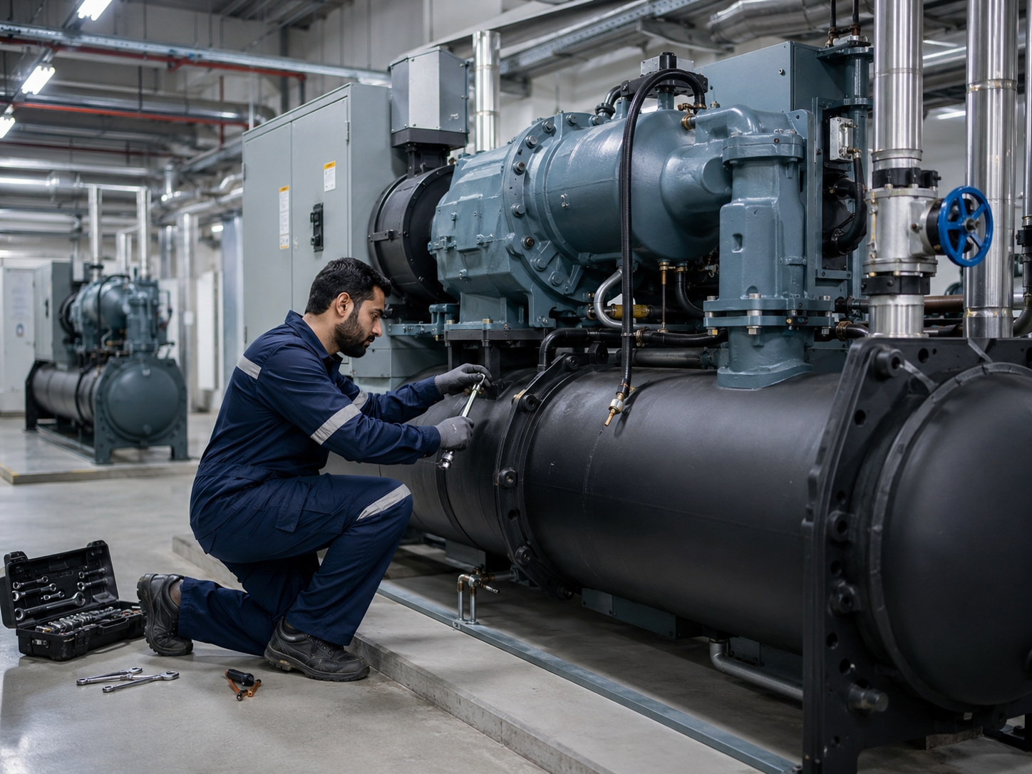 عقود صيانة الشيلرات في الرياض - Chiller Maintenance Contracts