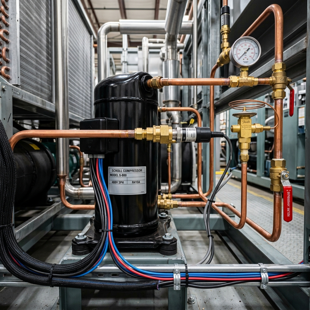 إصلاح كمبروسر الشيلر في الرياض - Chiller Compressor Repair